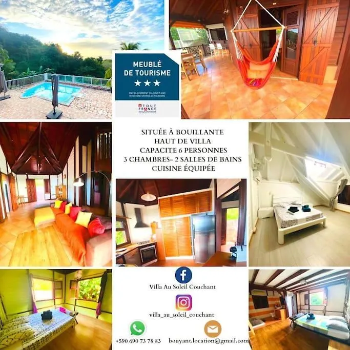 Villa Calme A Bouillante Vue Mer & Piscine Privee 0*,