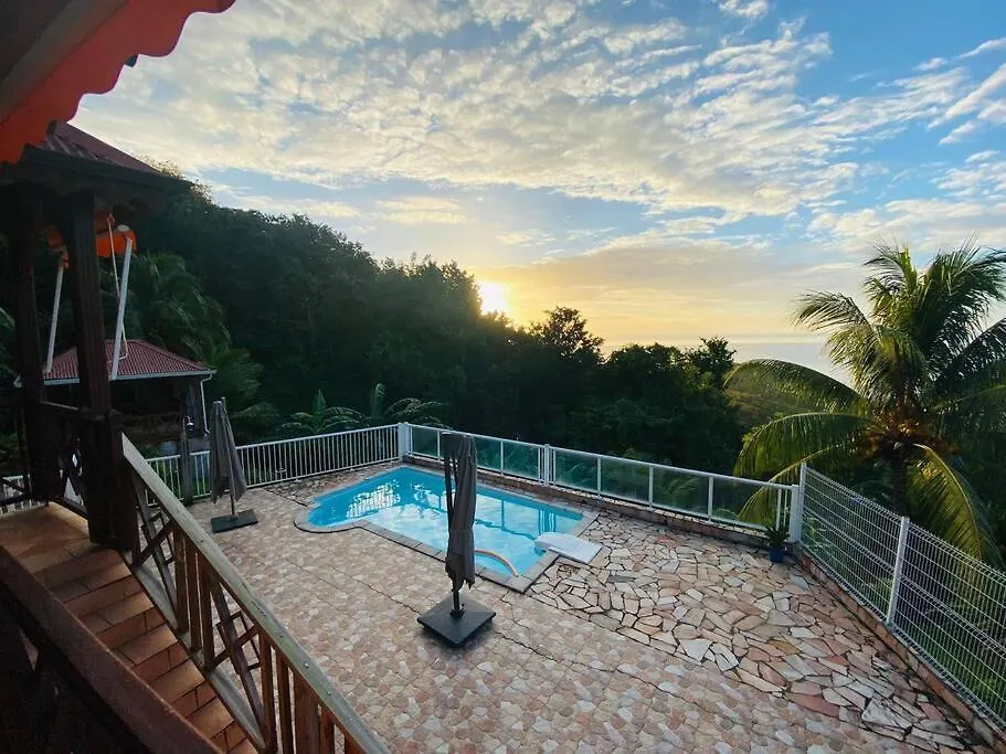 Villa Calme A Bouillante Vue Mer & Piscine Privee